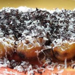 Pisang Bakar Toping Coklat Keju Kecil