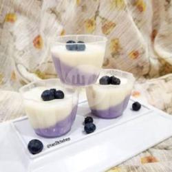 Dessert Silky Puding Taro Boba