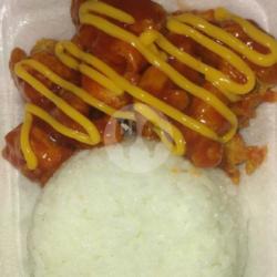 Rice Chicken Pop Cheese Barbeque