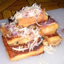 Roti Bakar Blue Bery Keju