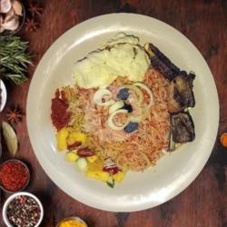 Mandhi Kambing Goreng