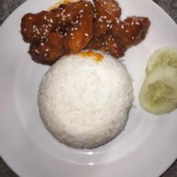 Rice Chicken Hot Spicy