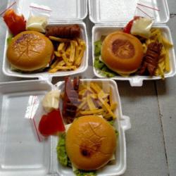 Paket Burger Kentang Sosis
