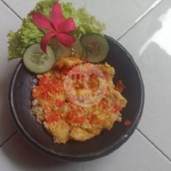 Paket Nasi Telur Ambyar Pedas