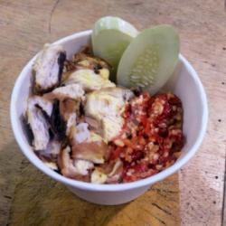 Rice Bowl Ayam Goreng Suwir Sambal Geprek