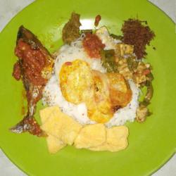 Nasi Gurih Sambel Ikan Tongkol