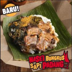 Nasei Bungkus Sapi Padang