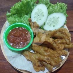 Ceker Tepung Goreng ( Sambal Tomat / Bawang)