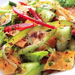 Fattoush (lebanese Toasted Bread Salad)