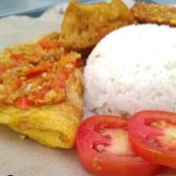 Paket Nasi Telur Mercon