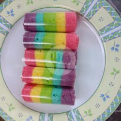 Bolu Gulung Rainbow