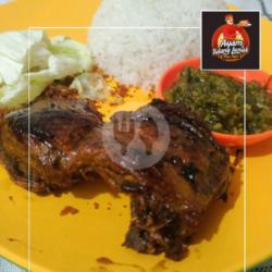 Nasi   Bebek Peking Bakar (sambal Ijo)