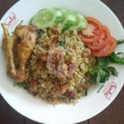 Nasgor Cabe Ijo Plus Ayam Goreng