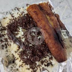 Pisang Tanduk Keju Coklat