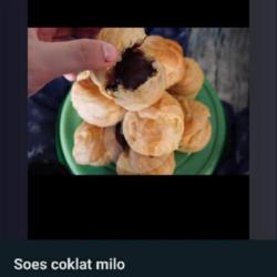 Soes Coklat Milo