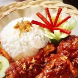 Nasi Bali Ayam Tahu Tempe