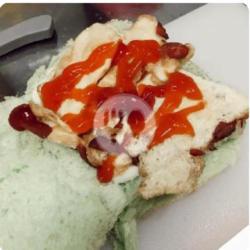 Roti Kukus Telor Sosis Mayo