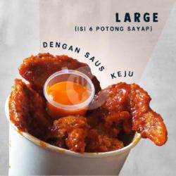 Chicken Wings Large (6 Pcs)