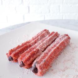 3 Red Velvet Chocolate Filling Churros