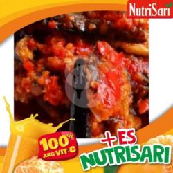 N.teri Sambal Campur  Es Nutrisari