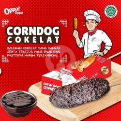 Corndog Keju Mozarella Coklat