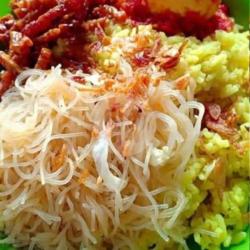 Nasi Kuning Ayam Suwir