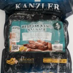 Kanzler Beef Cocktail Sausage 500gr