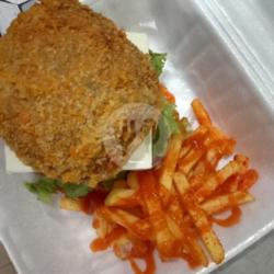 Paket Burger Goreng Crispy Special