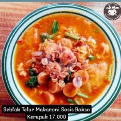 Seblak Telur Macaroni Sosis Bakso