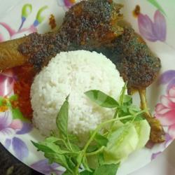 Nasi Bebek   Kepala Bebek