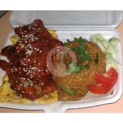 Nasi Goreng Tulang Bbq