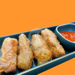 Lumpia Dimsum Goreng Dengan Saus