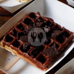 Waffle Coklat Oreo