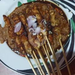 Sate Ayam Campur Kulit