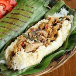 Nasi Bakar Ayam Suwir
