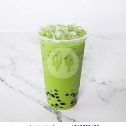 Boba Drink Matcha Latte