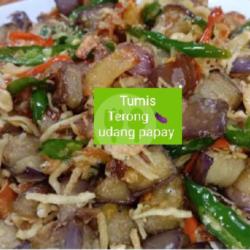 Tumis Terong Udang Papay Tanpa Nasi