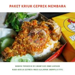 Paket Kriuk Geprek Membara 2