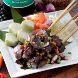 Paket Sate Kambing Lontong Bumbu Kecap