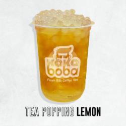 Lemon Tea Popping Boba / Jelly