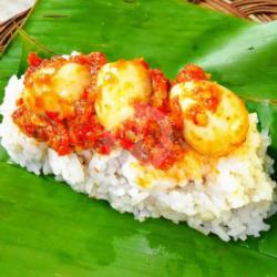 Nasi Telur Puyuh Pedas