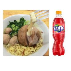 Paket Bakso Keju Mozzarella Fanta