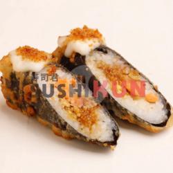 Salmon Tempura Floss Roll