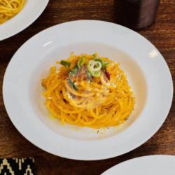 Aglio Olio Tuna Siram Keju