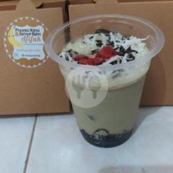 Grass Jelly Avocado