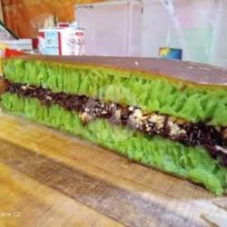 Martabak Bangka Pandan Keju Coklat