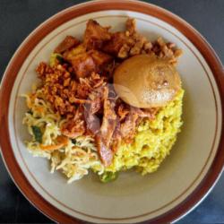 Nasi Kuning   Telur Kecap