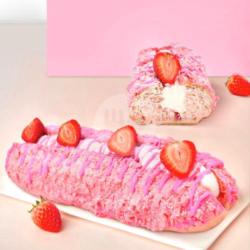 Hey Strawberry Cream Boat Bread