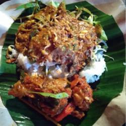 Nasi   Pecel   Ayam Woku / Kemangi