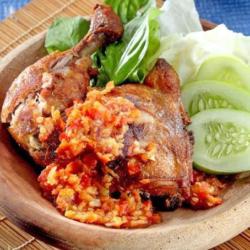 Ayam   Lalap   Kol Goreng